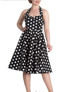 Hell Bunny Vixen Halter Dress